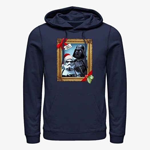 Sweatshirt Merch Star Wars: Classic - Sithmas Unisex Hoodie Navy Blue