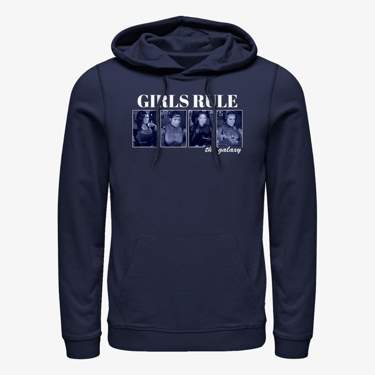 Суитчъри Merch Star Wars: The Mandalorian - MandoMon Epi7 We are the Way Unisex Hoodie Navy Blue