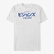 Merch Star Wars: Visions - STV Logo Combined Unisex T-Shirt White