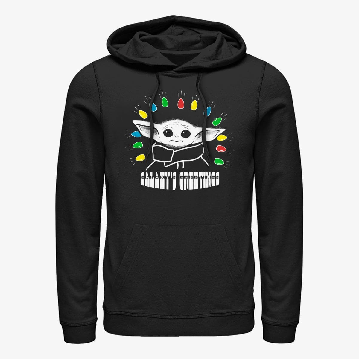 Puloverji   Merch Star Wars: The Mandalorian - Child Of Light Unisex Hoodie Black