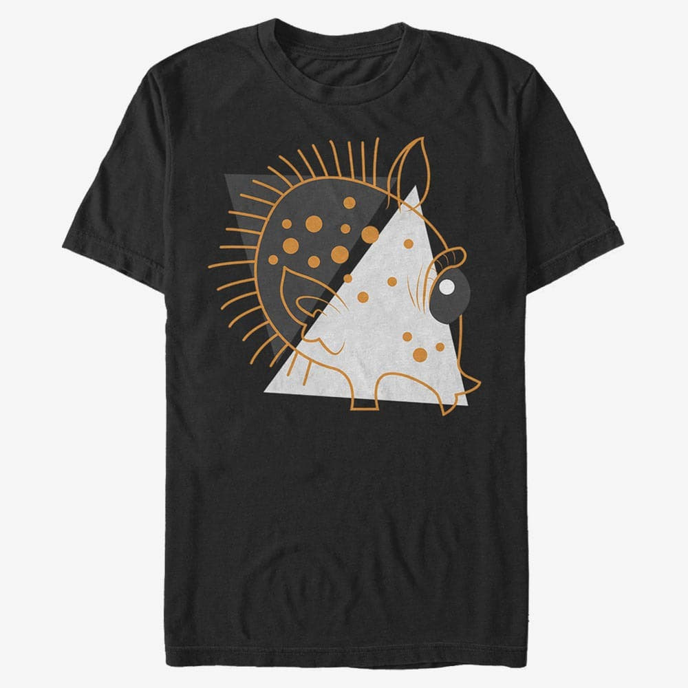 T-Shirts Merch Star Wars: Classic - Spooky Greedo Lines Unisex T-Shirt Black