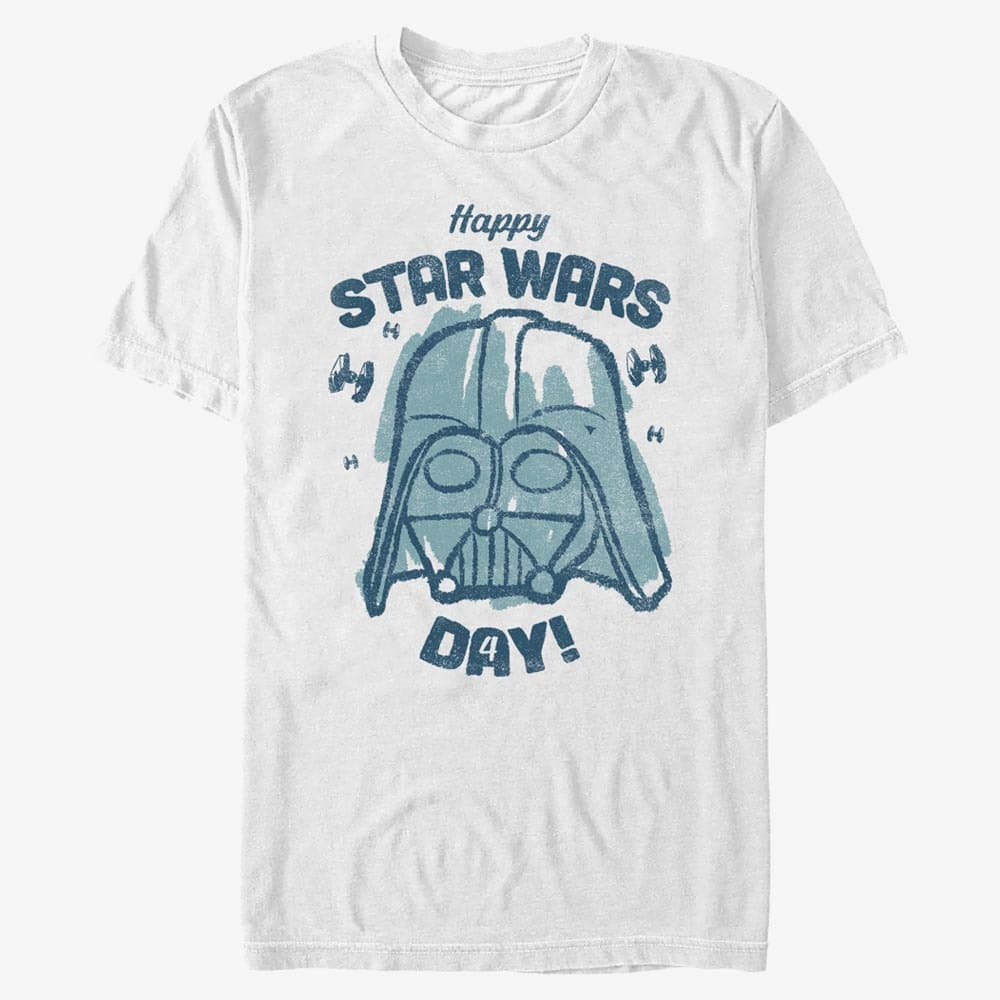 Marškinėliai Merch Star Wars: Mandalorian - Day Of Reckoning Unisex T-Shirt White