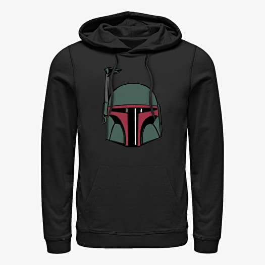 Hanorac Merch Star Wars: Classic - Boba Head Unisex Hoodie Black