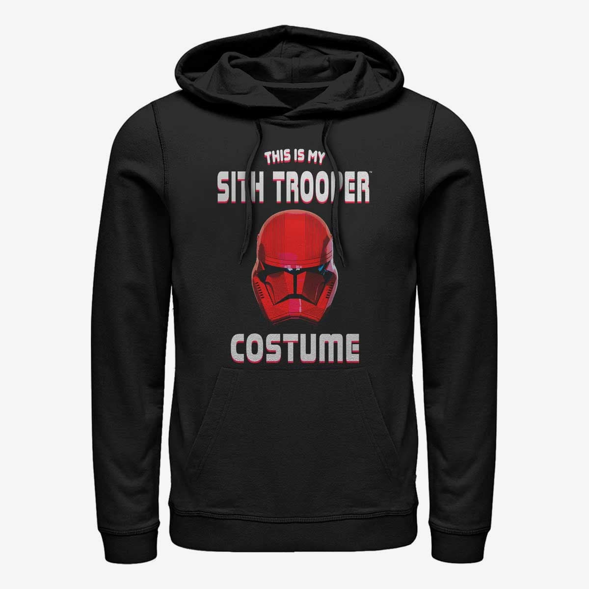 Суитчъри Merch Star Wars: The Rise Of Skywalker - Sith Trooper Costume Unisex Hoodie Black
