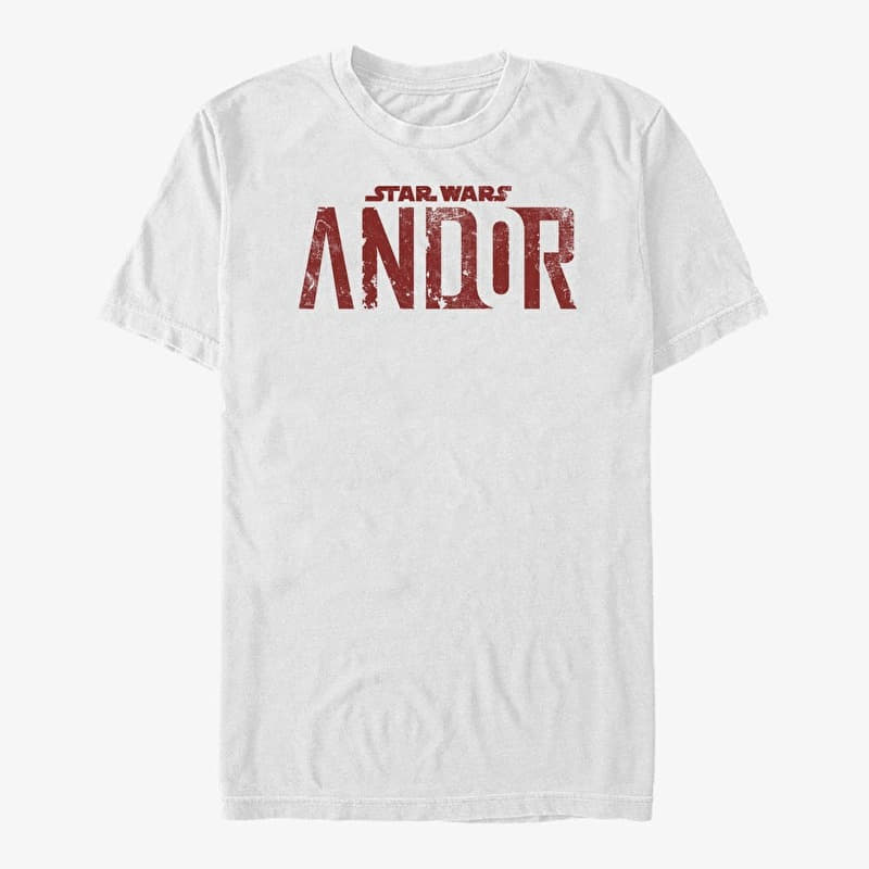 T-Shirt Merch Star Wars: Andor - Andor Unisex T-Shirt White