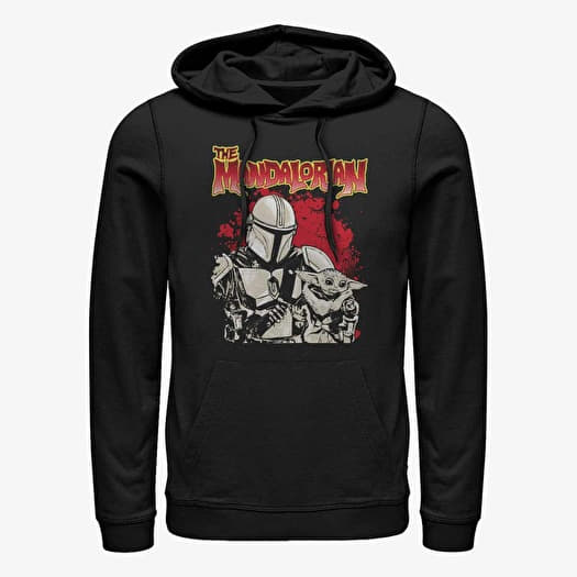 Merch Star Wars: The Mandalorian - Nice Pair Unisex Hoodie Black