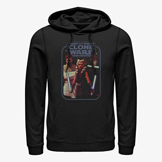Sweatshirt Merch Star Wars Clone Wars Hero Group Shot Unisex Hoodie