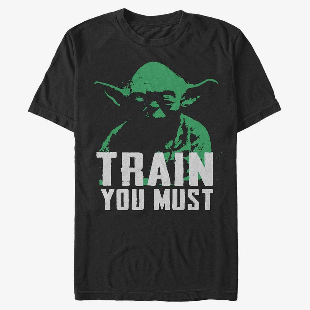 Magliette Merch Star Wars: Classic - Lift You Must Unisex T-Shirt Black
