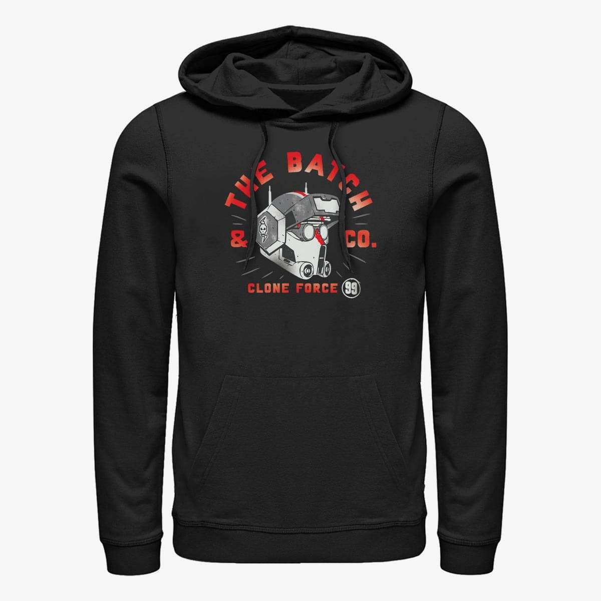Суитчъри Merch Star Wars: The Bad Batch - Bad Batch Co Unisex Hoodie Black