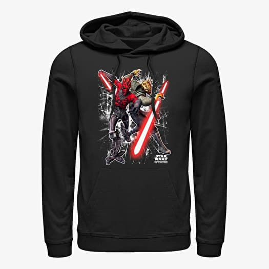 Sweatshirt Merch Star Wars: Clone Wars - Sith Brothers Unisex Hoodie Black
