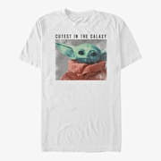 Merch Star Wars: The Mandalorian - Galaxys Cutest Unisex T-Shirt White