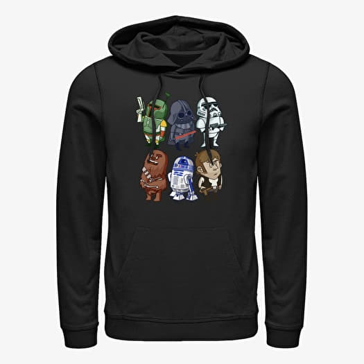 Sweatshirt Merch Star Wars - DOODLES Unisex Hoodie Black