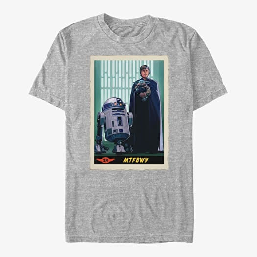 T-shirt Merch Star Wars: The Mandalorian - Training Begins Card Unisex T-Shirt Heather Grey