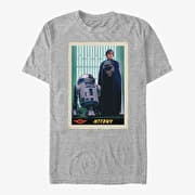 Merch Star Wars: The Mandalorian - Training Begins Card Unisex T-Shirt Heather Grey