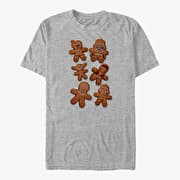 Merch Star Wars: Classic - Gingerbread Wars Unisex T-Shirt Heather Grey