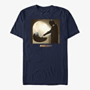 Merch Star Wars: The Mandalorian - Boxed Scene Unisex T-Shirt Navy Blue