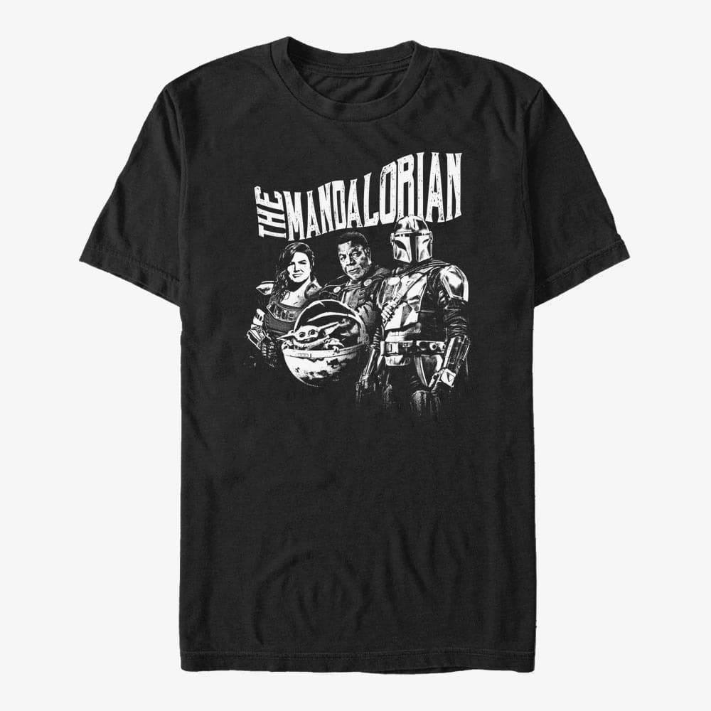 Тениски Merch Star Wars: The Mandalorian - Sunday Guild Unisex T-Shirt Black