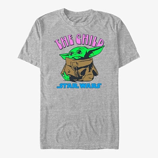 Μπλουζάκι Merch Star Wars: The Mandalorian - CHILD Unisex T-Shirt Heather Grey