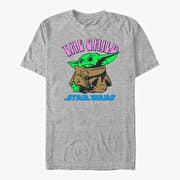 Merch Star Wars: The Mandalorian - CHILD Unisex T-Shirt Heather Grey