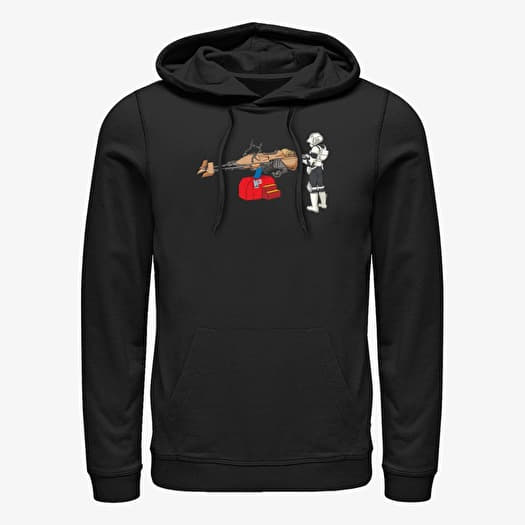 Sweatshirt Merch Star Wars: Classic - Trooper Ride Unisex Hoodie Black