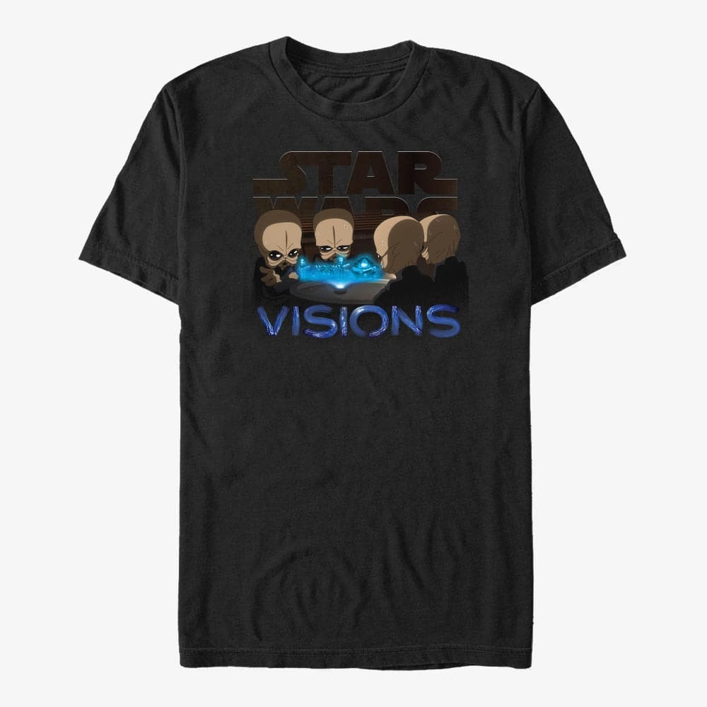 Тениски Merch Star Wars: Visions - Cantina Competition Unisex T-Shirt Black
