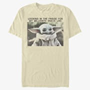 Merch Star Wars: The Mandalorian - Millionth Snack Unisex T-Shirt Natural