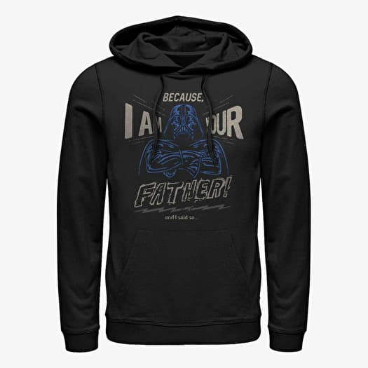 Kampsun Merch Star Wars: Classic - Dad Says So Unisex Hoodie Black