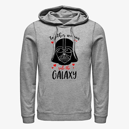 Mikina Merch Star Wars: Classic - Rulers Of The Galaxy Unisex Hoodie Heather Grey