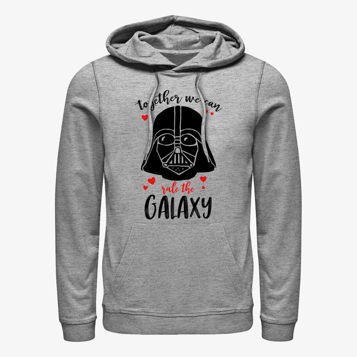 Džemperiai su gobtuvais ir džemperiai Merch Star Wars: Classic - Rulers Of The Galaxy Unisex Hoodie Heather Grey