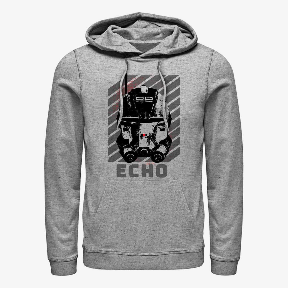 Суитчъри Merch Star Wars: The Bad Batch - Echo Unisex Hoodie Heather Grey