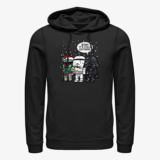 Merch Star Wars: Classic - Boba It's Cold Unisex Hoodie Black