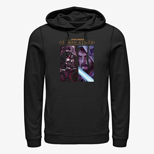 Sweat-shirt Merch Star Wars Obi-Wan - Kenobi Panels Unisex Hoodie Black