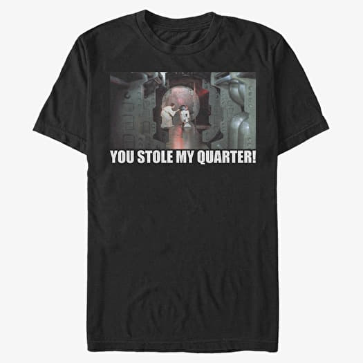 T-shirt Merch Star Wars: Classic - Quarter Stealer Unisex T-Shirt Black