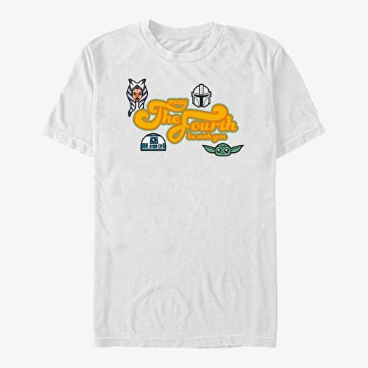 Merch Star Wars: The Mandalorian - Fourth Unisex T-Shirt White