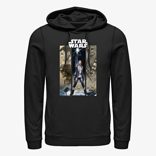 Sweatshirt Merch Star Wars The Last Jedi Three Panel Unisex Hoodie