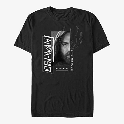 T-shirt Merch Star Wars Obi-Wan - Jedi Knight Portrait Unisex T-Shirt Black