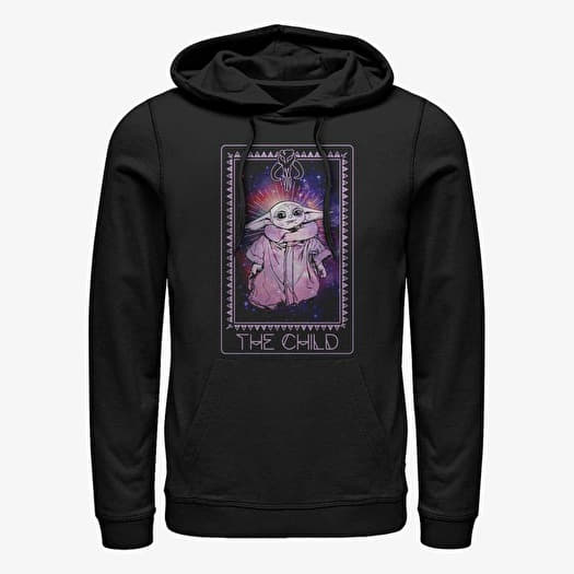 Mikina Merch Star Wars: The Mandalorian - Cosmic Tarot Unisex Hoodie Black