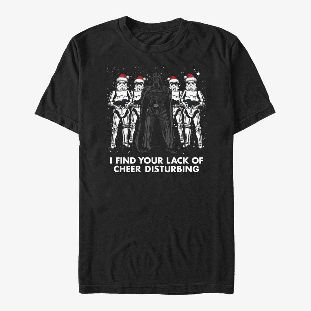 Тениски Merch Star Wars: Classic - Holiday Cheer Unisex T-Shirt Black