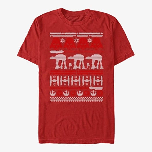 Tričko Merch Star Wars: Classic - Sweater Unisex T-Shirt Red