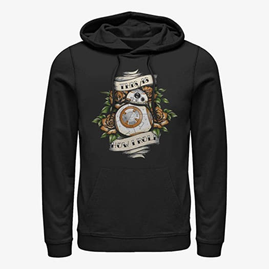 Φούτερ Merch Star Wars: Episode 7 - BB8 Tat Unisex Hoodie Black