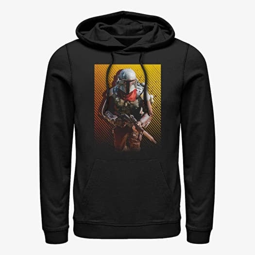 Merch Star Wars: The Mandalorian - Solo Marshal Unisex Hoodie Black