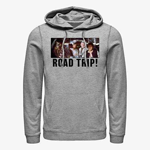 Sweatshirt Merch Star Wars: Classic - Road Trip Unisex Hoodie Heather Grey