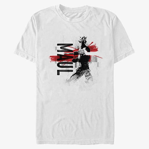 T-shirt Merch Star Wars: Clone Wars - Maul Collage Unisex T-Shirt White