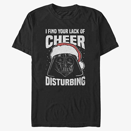 T-shirt Merch Star Wars: Classic - Lack Of Cheer Unisex T-Shirt Black