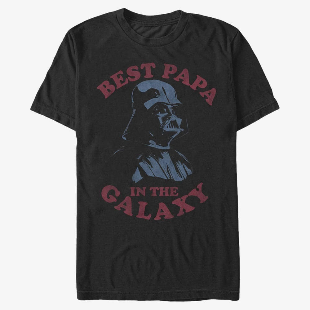 Тениски Merch Star Wars: Classic - Best Papa Unisex T-Shirt Black