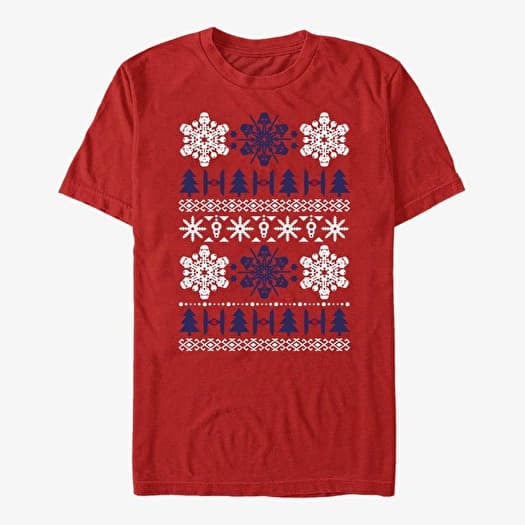 T-shirt Merch Star Wars: Classic - Empire Holiday Unisex T-Shirt Red
