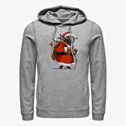 Merch Star Wars: Classic - Santa Yoda Unisex Hoodie Heather Grey