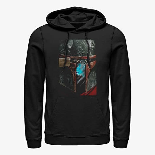 Merch Star Wars: The Mandalorian - MandoMon Epi Warrior Unisex Hoodie Black