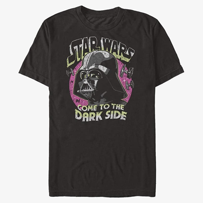 Merch Star Wars: Classic - Dark Side Dude Unisex T-Shirt Black