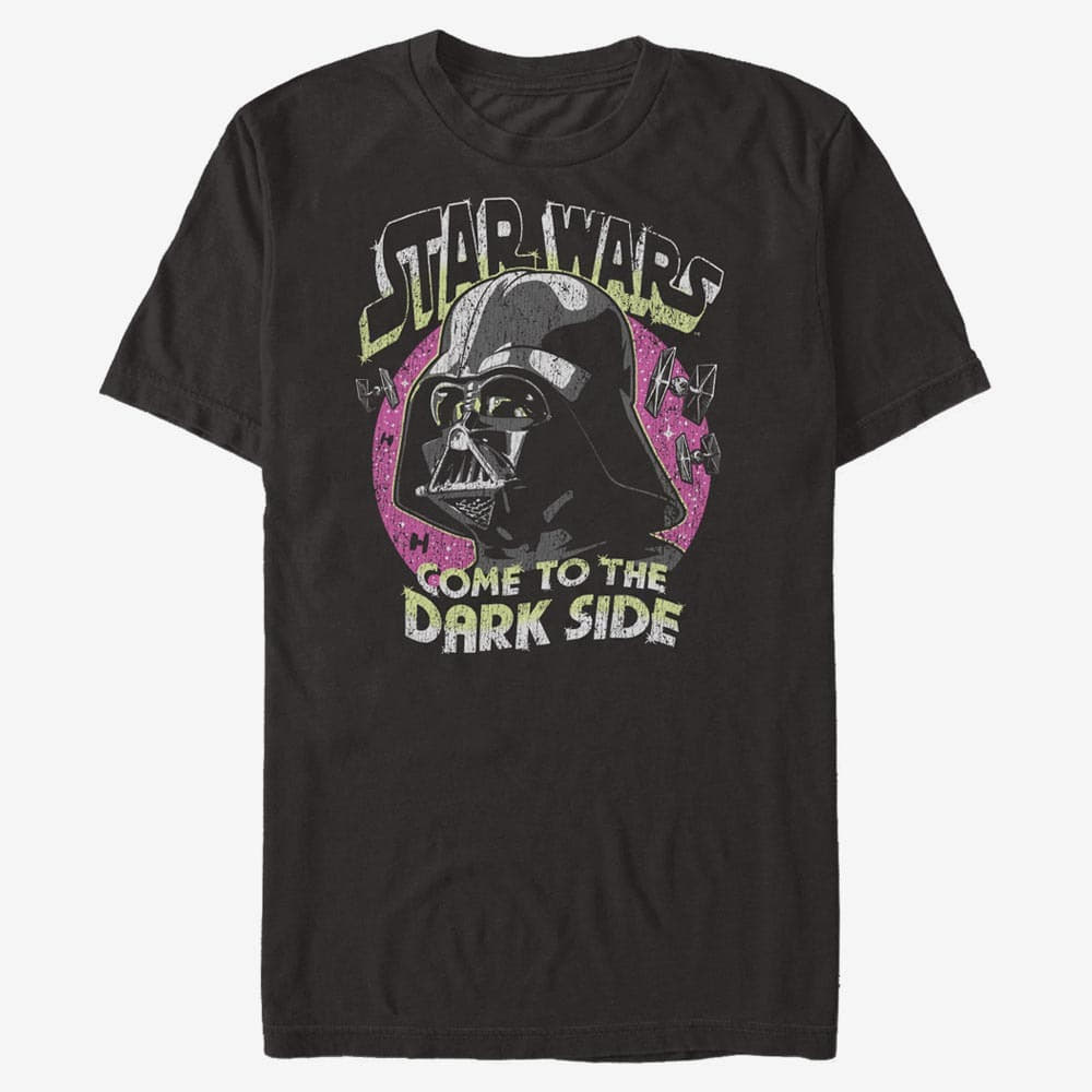 Тениски Merch Star Wars: Classic - Dark Side Dude Unisex T-Shirt Black